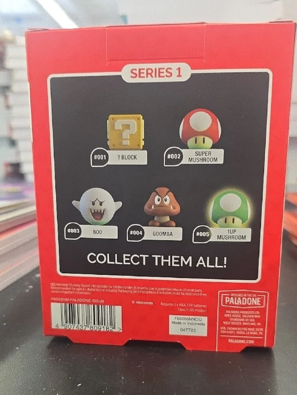 Super Mario 1UP Mushroom Light - Green